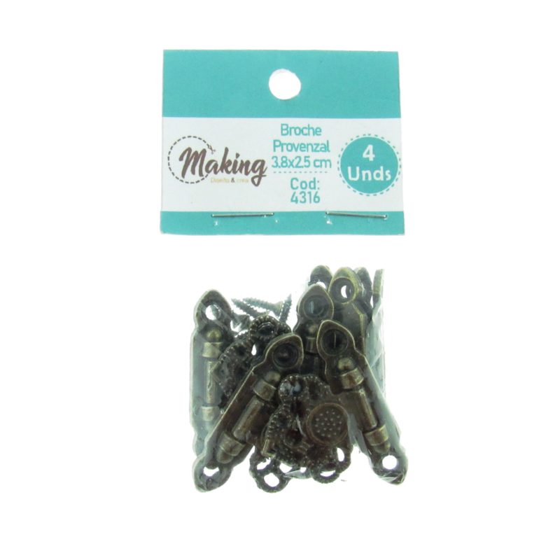 Broche Provenzal  3.8x2.5 cm de Making - Imagen 2