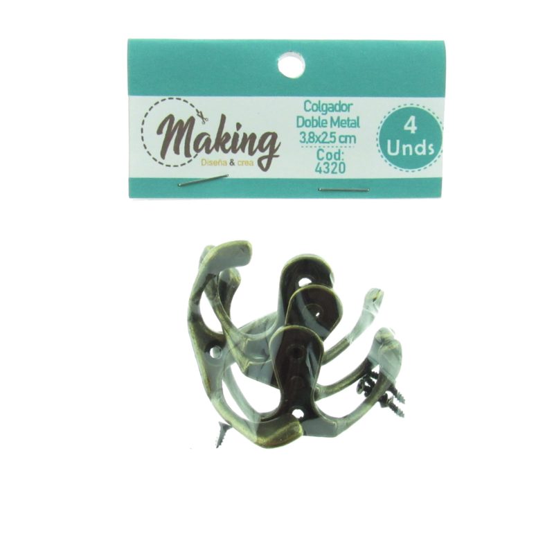 Colgador Doble de Metal de Making - Imagen 2