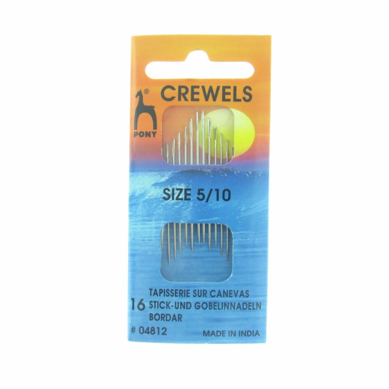 Agujas para Bordar Crewel de Pony