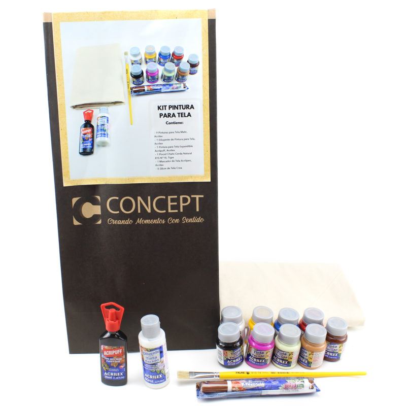 Kit Pintura para Tela 8 de Concept