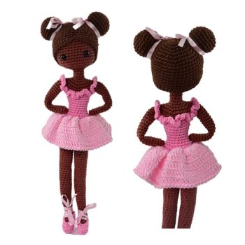 Kit Amigurumi Bailarina Késia de Círculo - Imagen 3