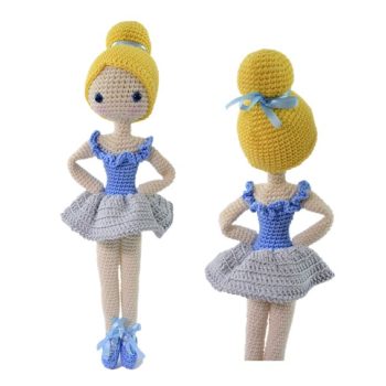 Kit Amigurumi Bailarina Victória de Círculo - Imagen 3
