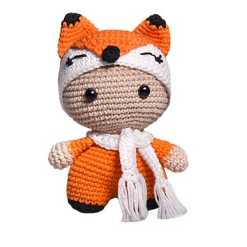 Kit Amigurumi Bola Zorro de Círculo - Imagen 4
