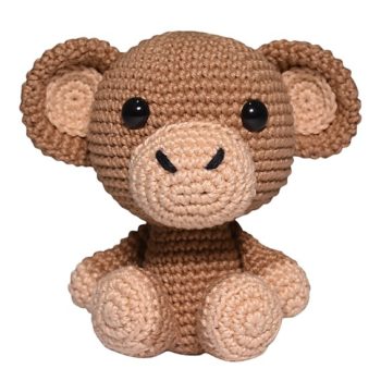 Kit Amigurumi Safari Mono de Círculo - Imagen 3