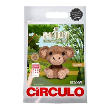 Kit Amigurumi Safari Mono de Círculo