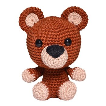 Kit Amigurumi Safari Oso de Círculo - Imagen 3