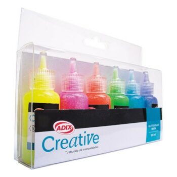 Glitter Glue Neón de Creative - Imagen 3