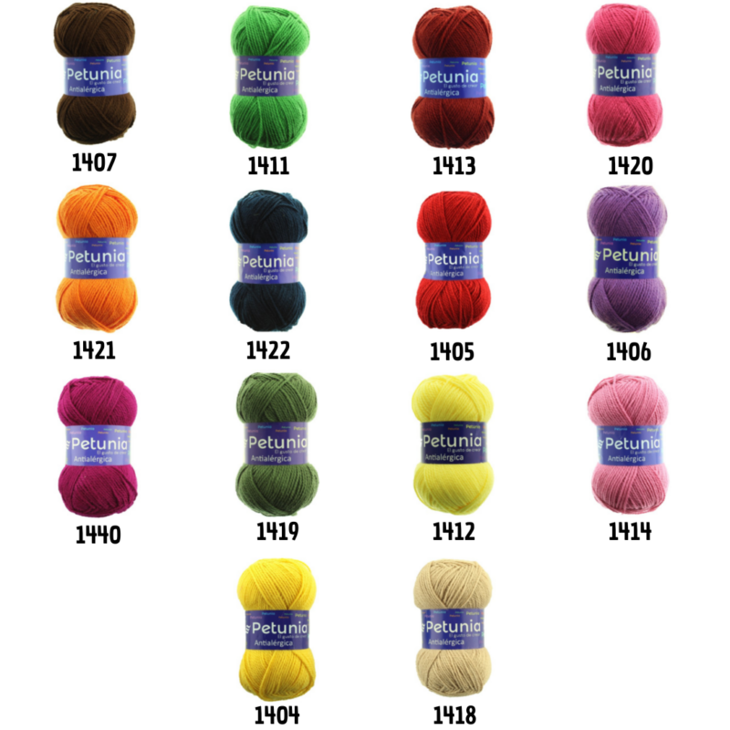 Lana Antialérgica, Pack de Petunia - Imagen 2