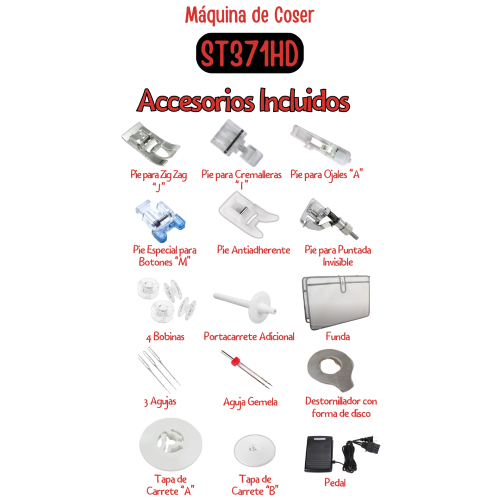 Máquina de Coser Domestic ST371HD de Brother - Imagen 2