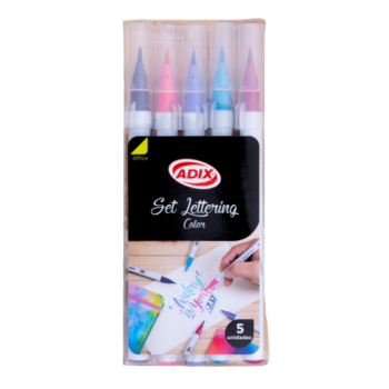 Brush Pen Rosado/Morado de Adix